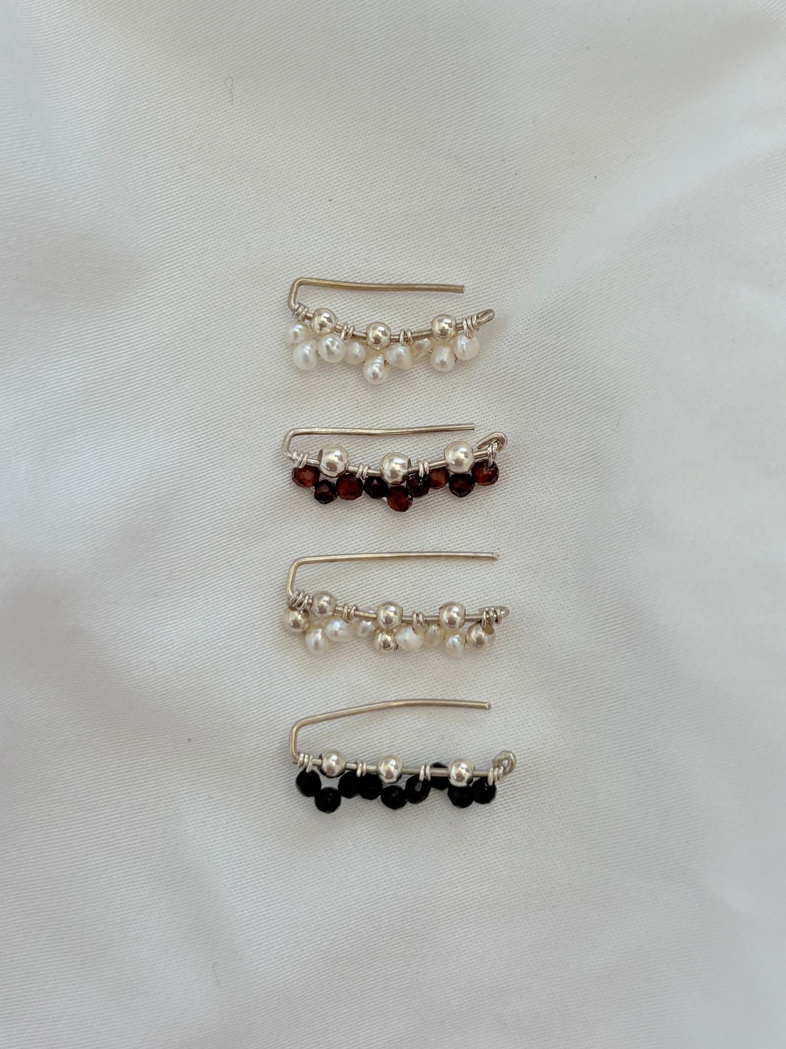 CLIMBER SILVER EARRINGS