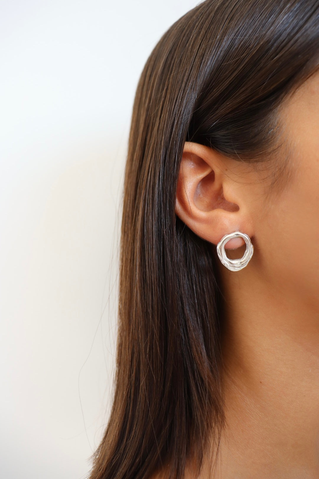 AURA SILVER EARRINGS