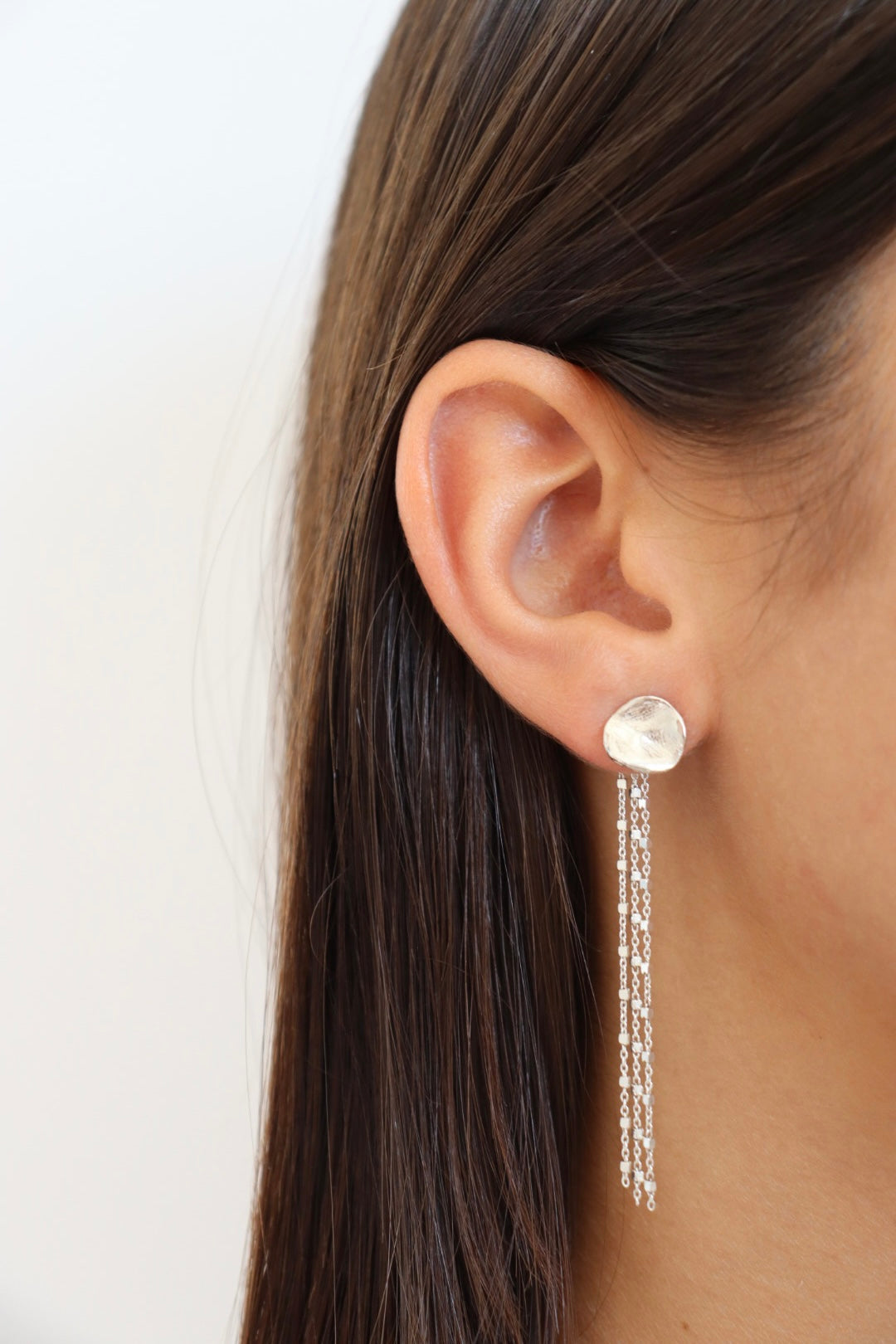 LUNA SILVER EARRINGS