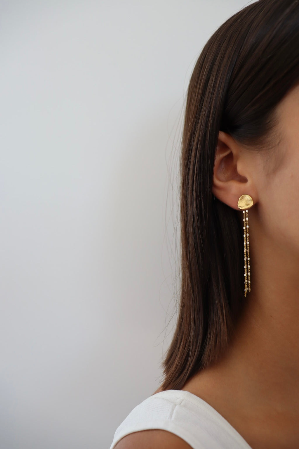 LUNA GOLD EARRINGS