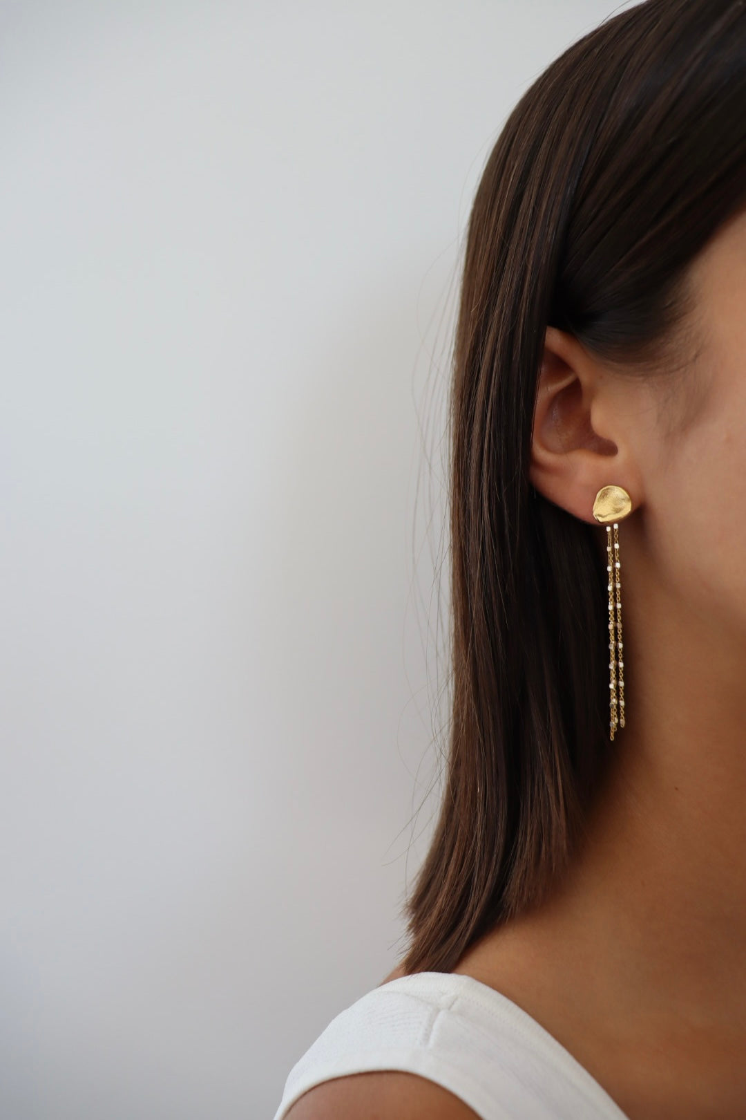 LUNA GOLD EARRINGS