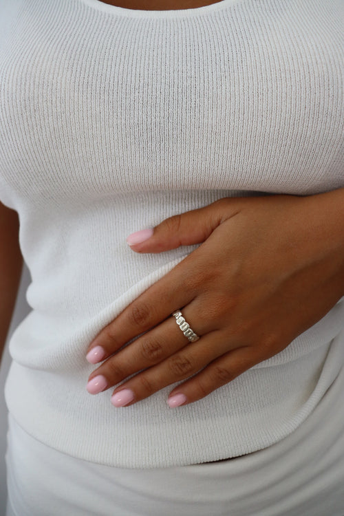 ADRIA SILVER RING