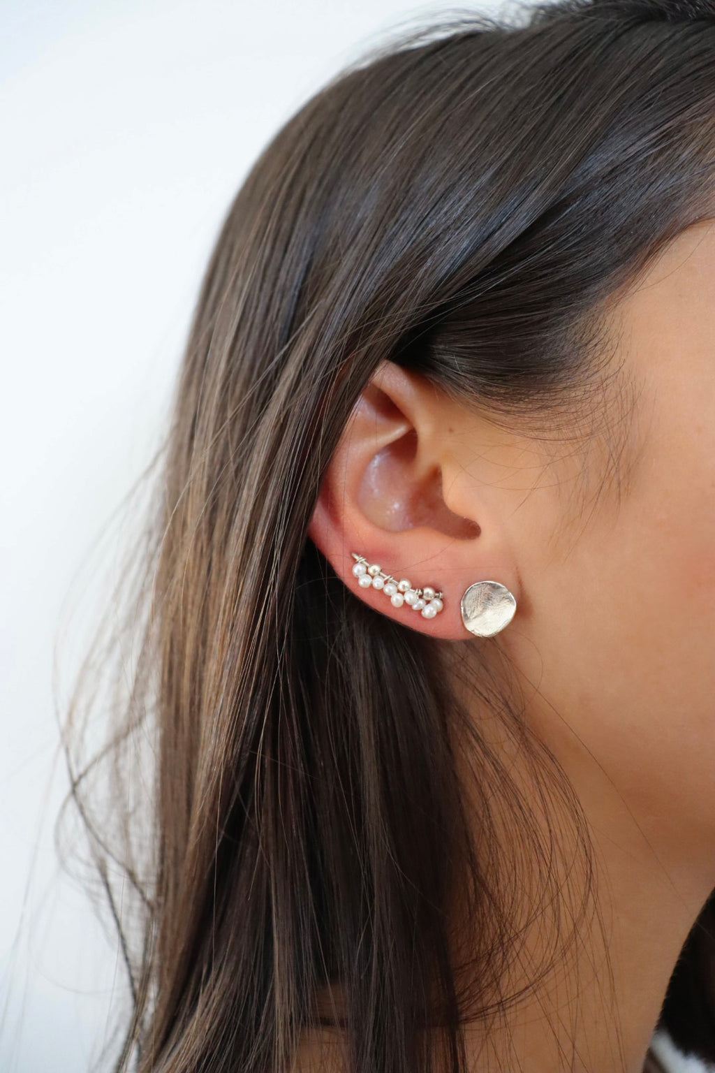 CLIMBER SILVER EARRINGS