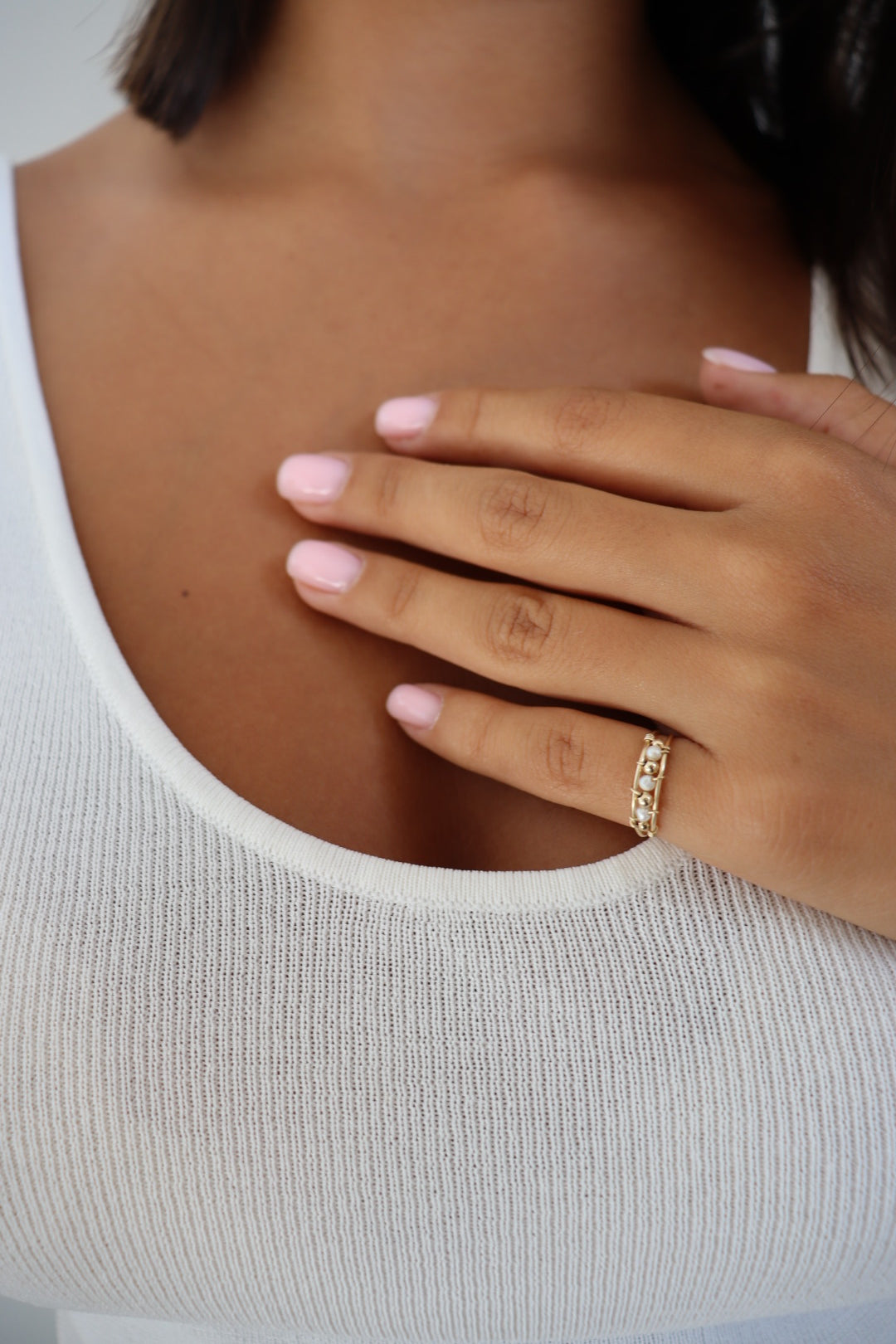 LORA PEARL RING