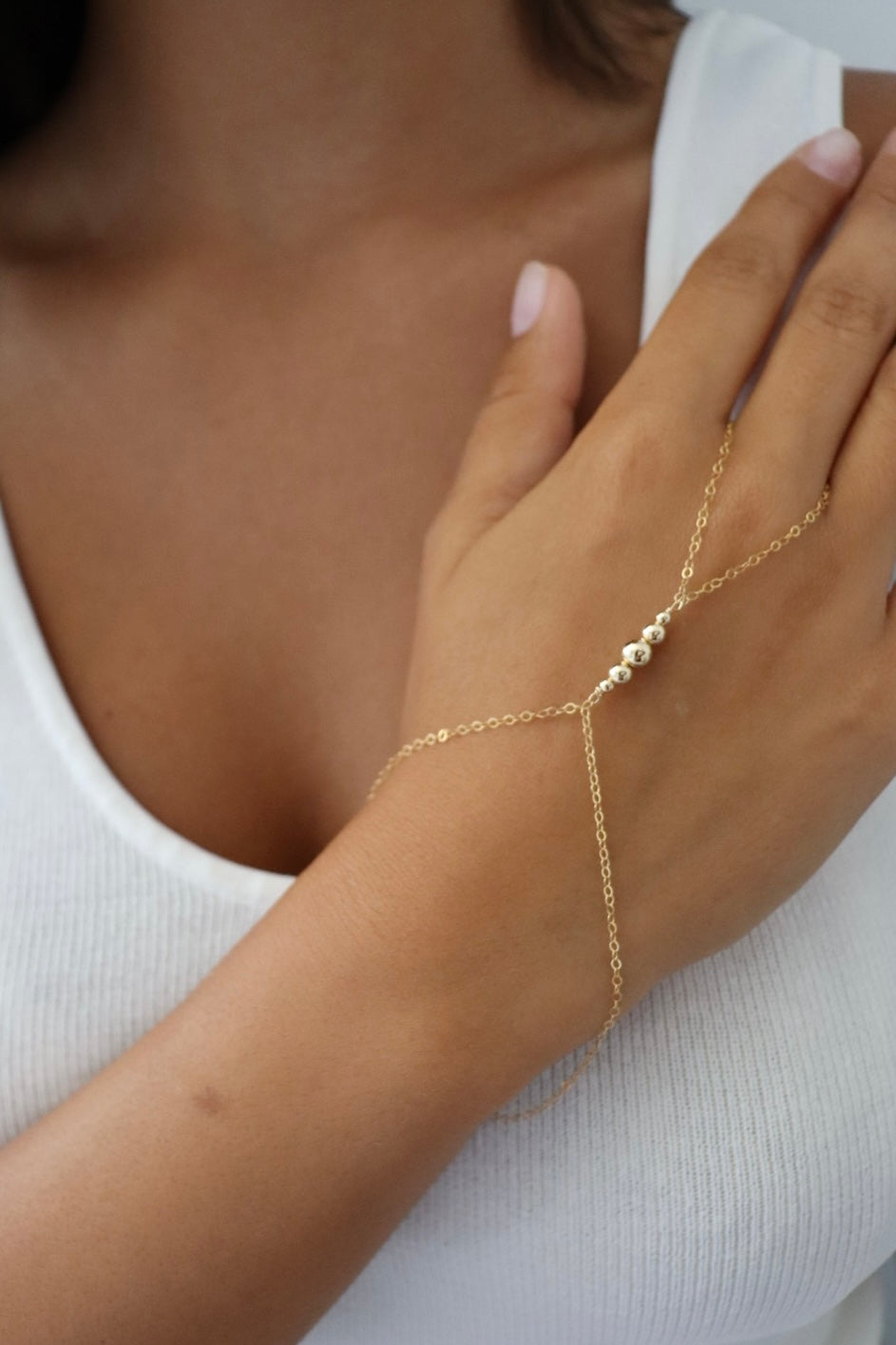 ARI GOLD RING BRACELET