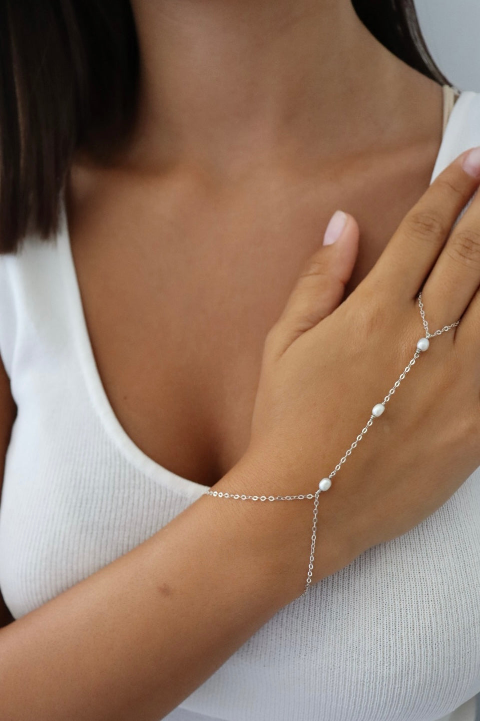 LALI SILVER RING BRACELET
