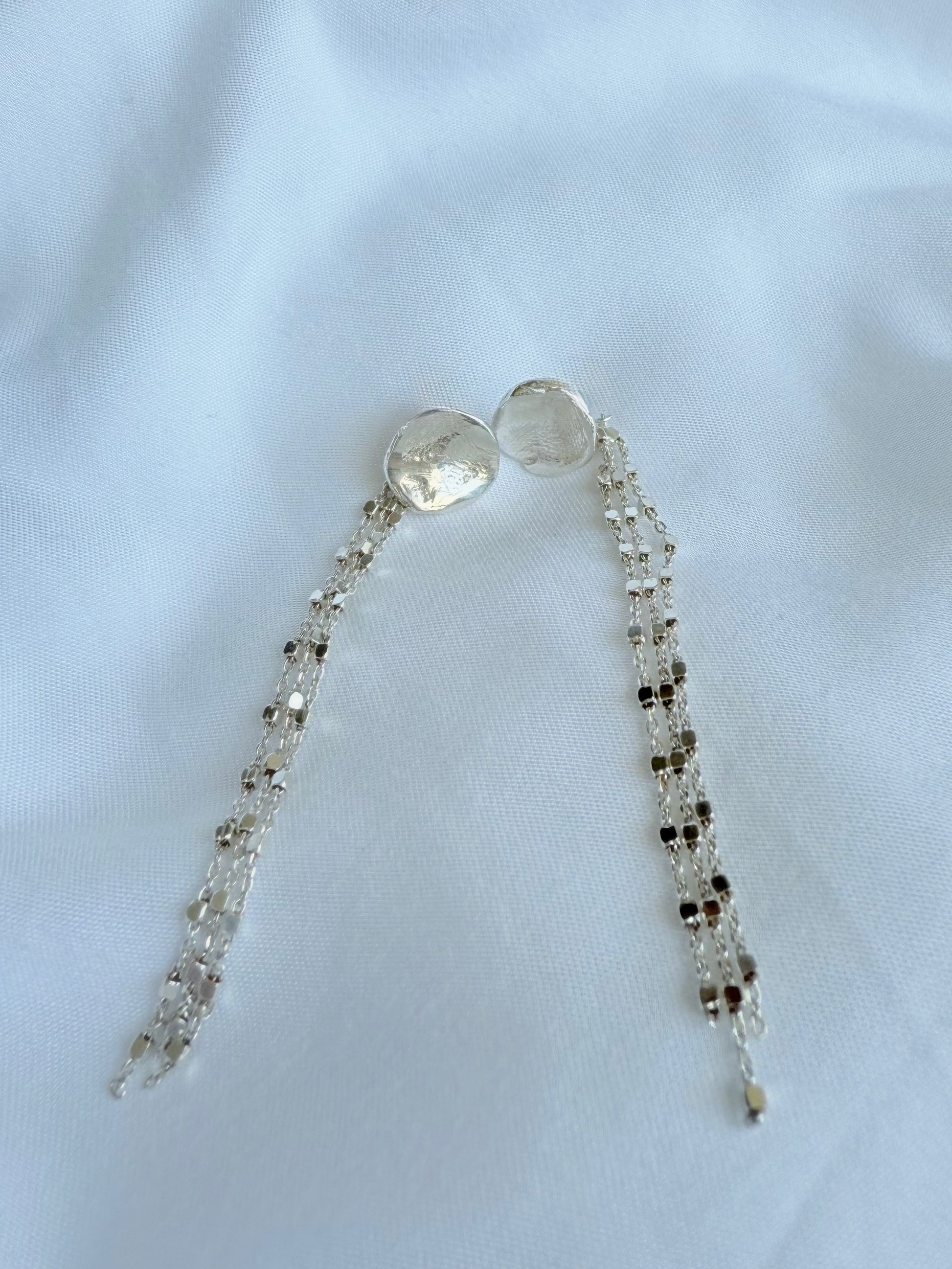 LUNA SILVER EARRINGS