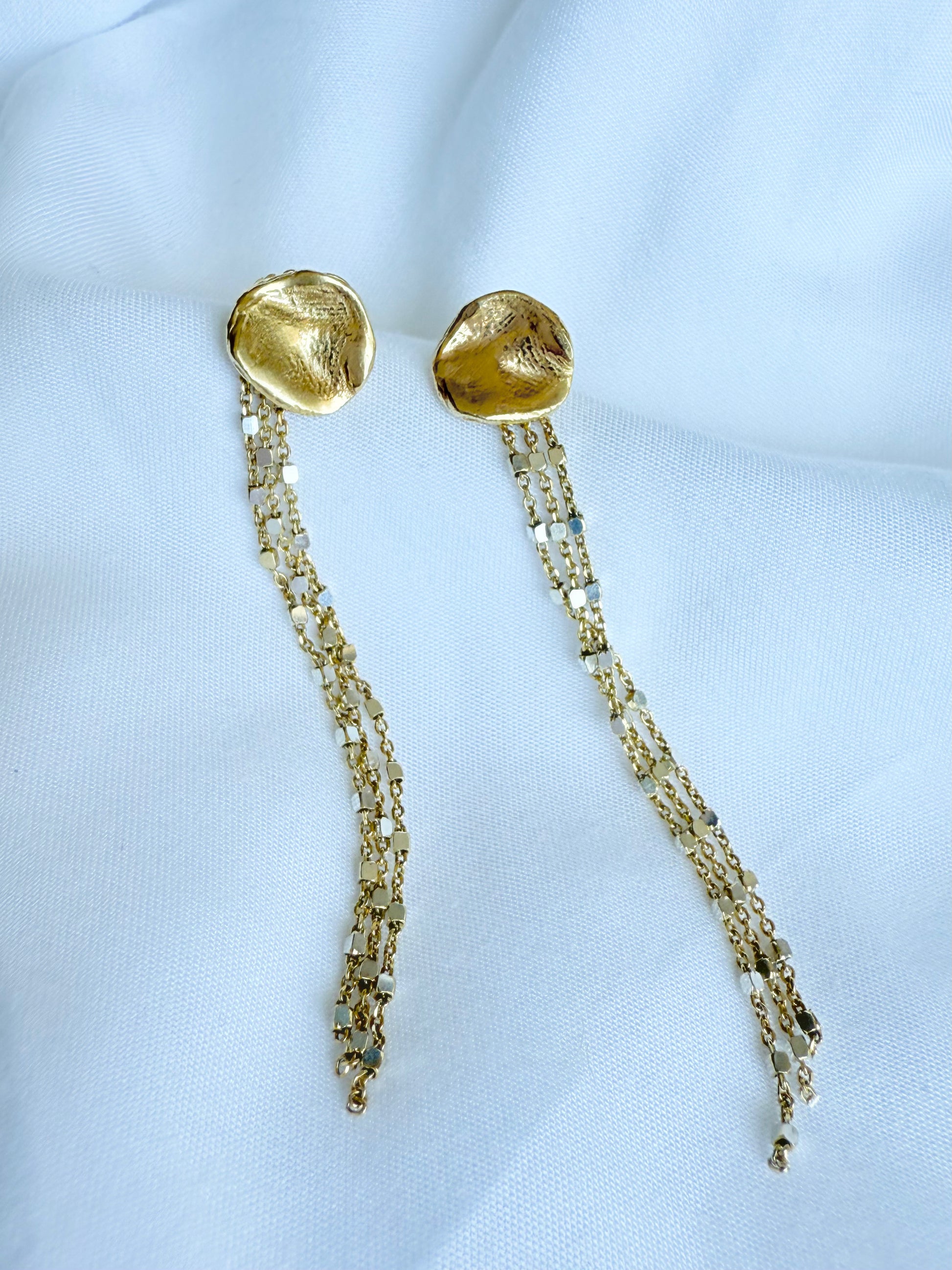 LUNA GOLD EARRINGS