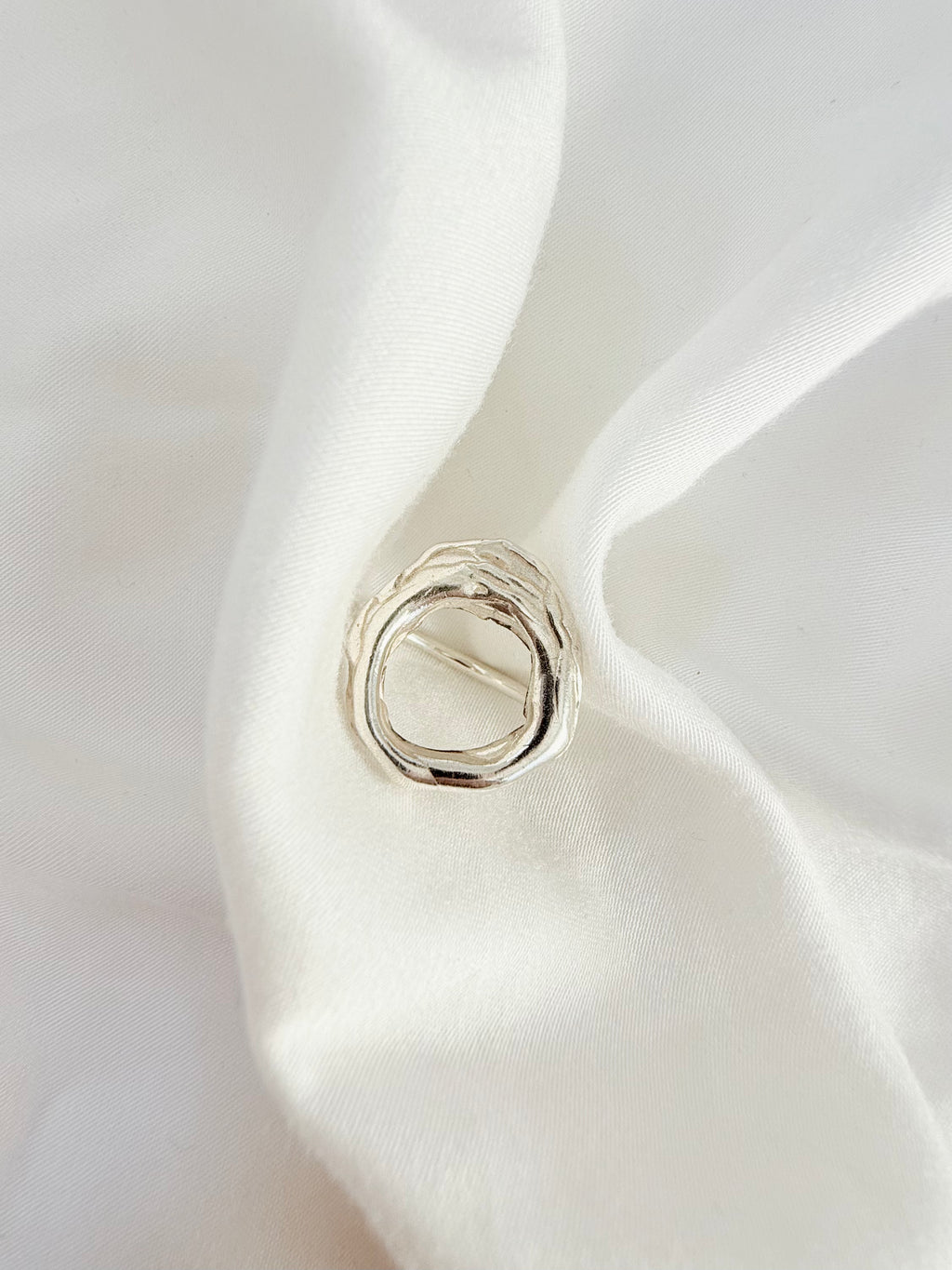 AURA SILVER RING