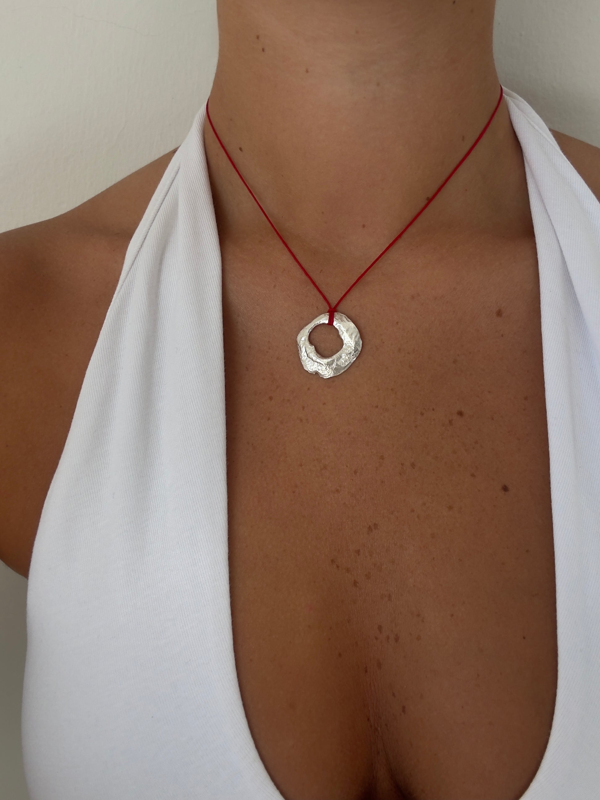 NUMA SILVER NECKLACE