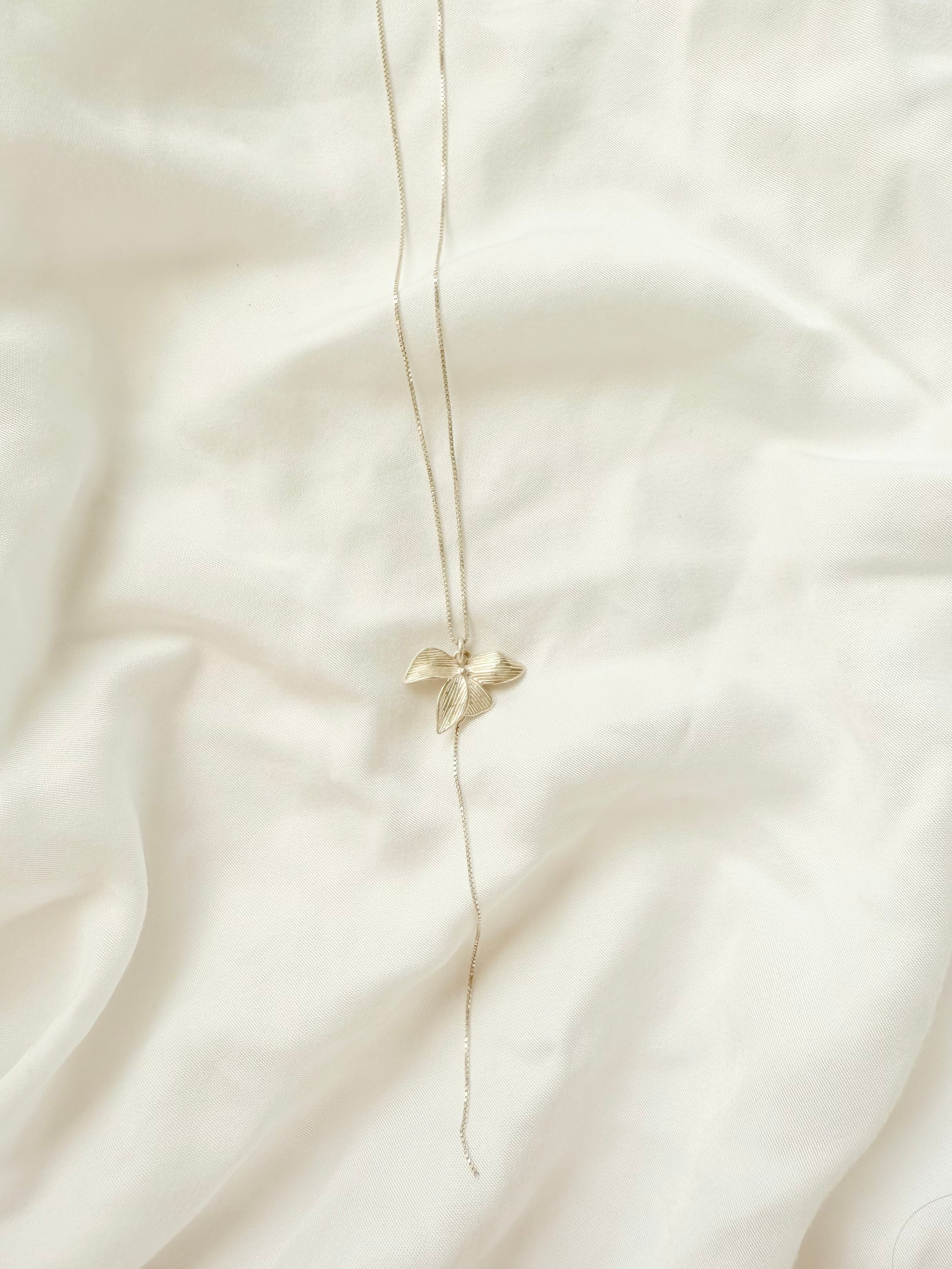 SIENA SILVER NECKLACE