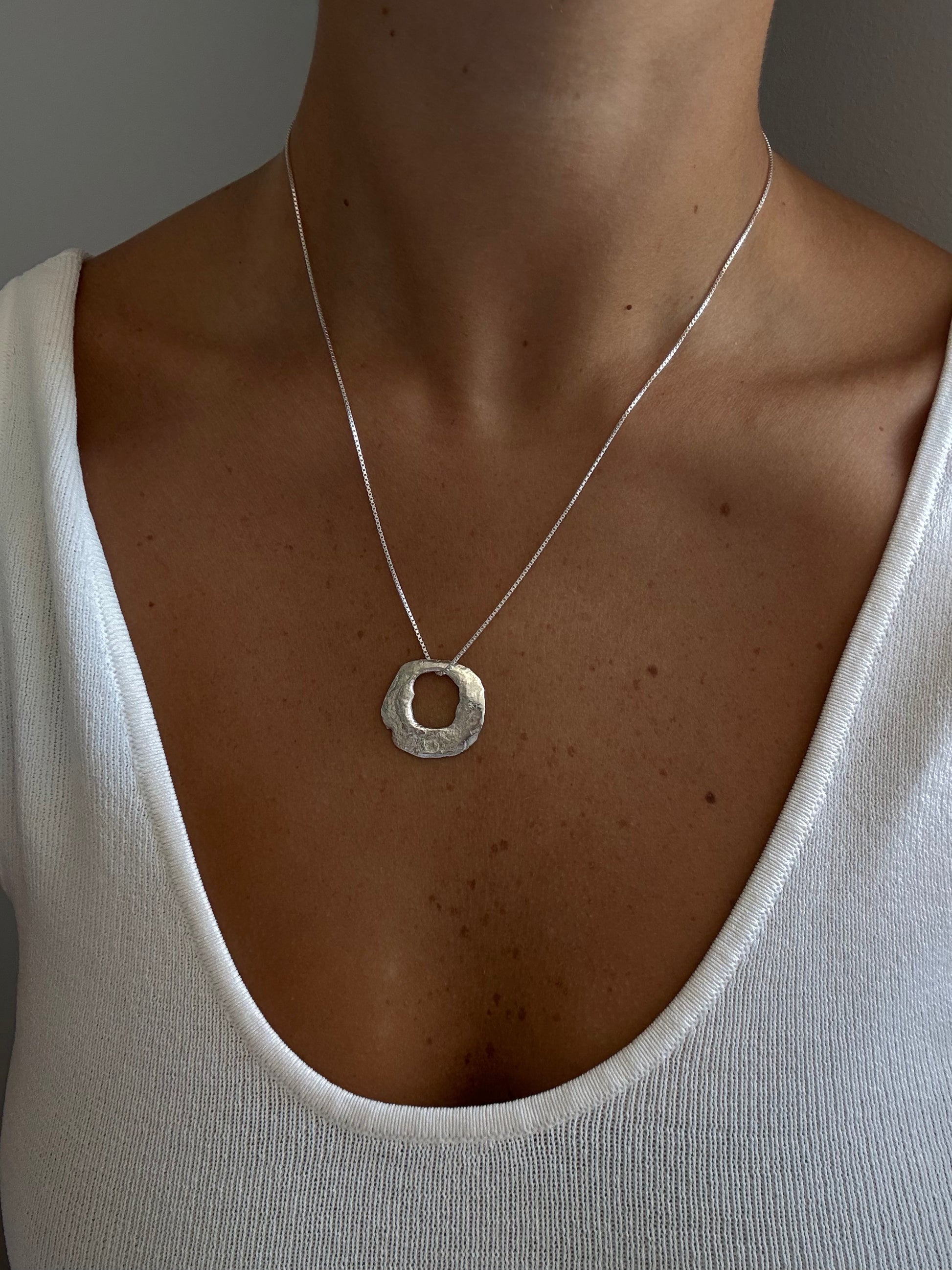LANA SILVER NECKLACE