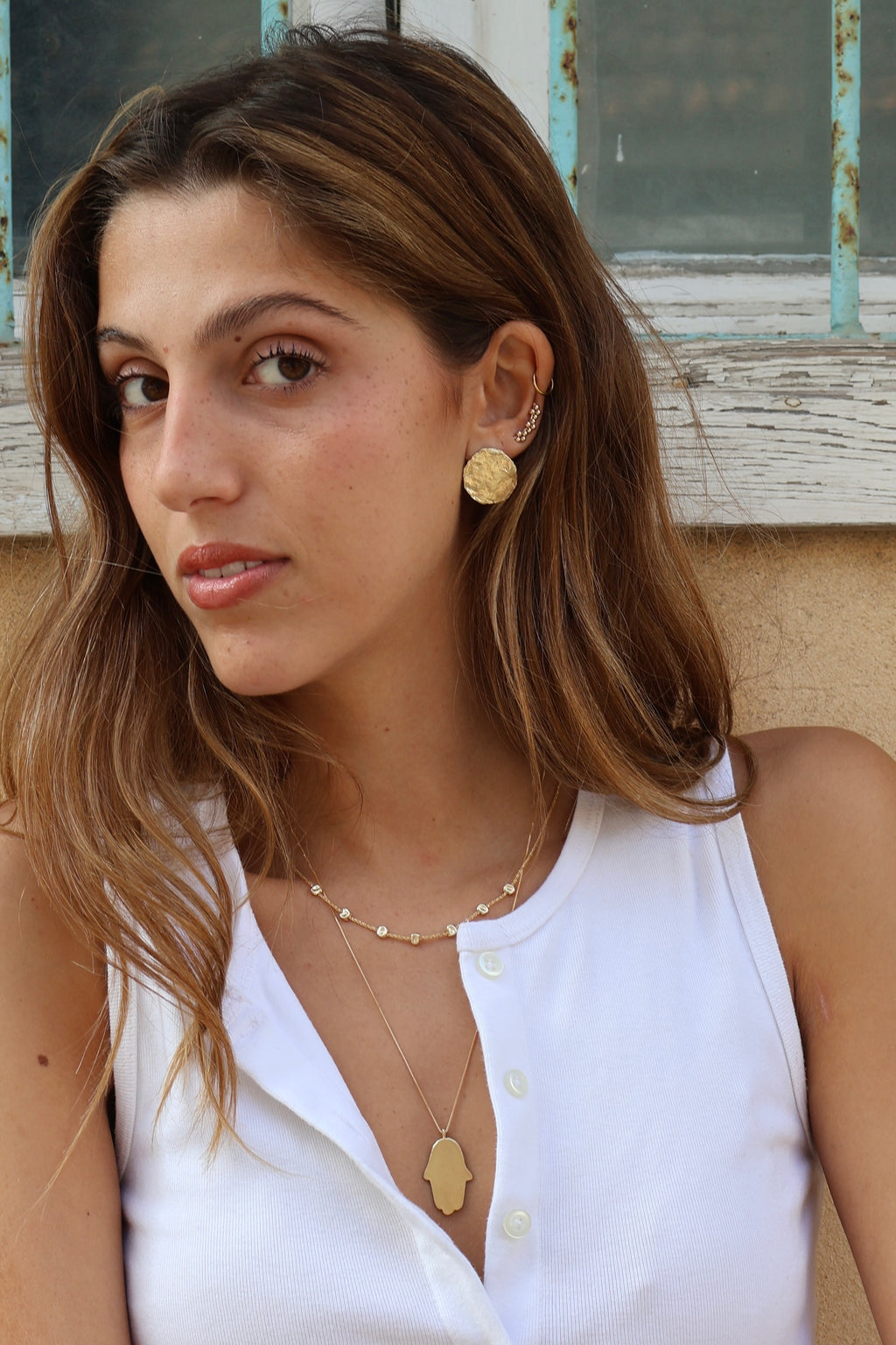 MONA GOLD EARRINGS