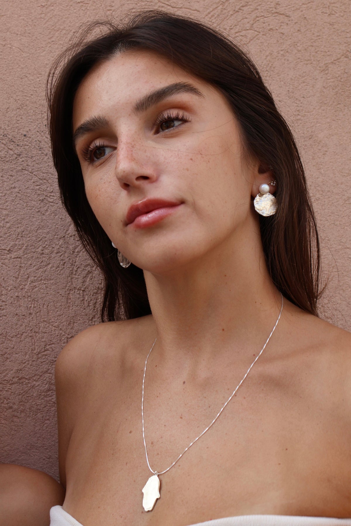 EFRATELLA SILVER EARRINGS